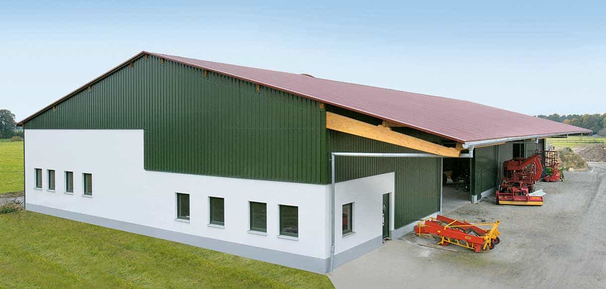 Zwiebellagerhalle von Haas Landwirtschaftsbau