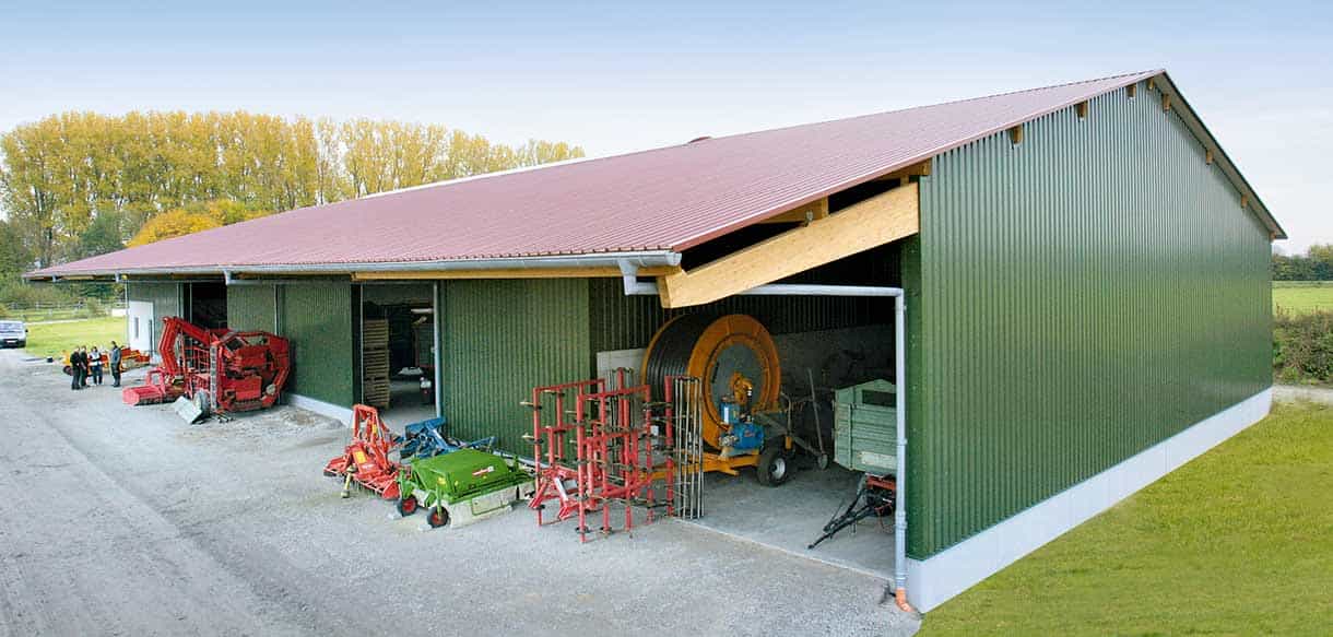 Zwiebellagerhalle von Haas Landwirtschaftsbau