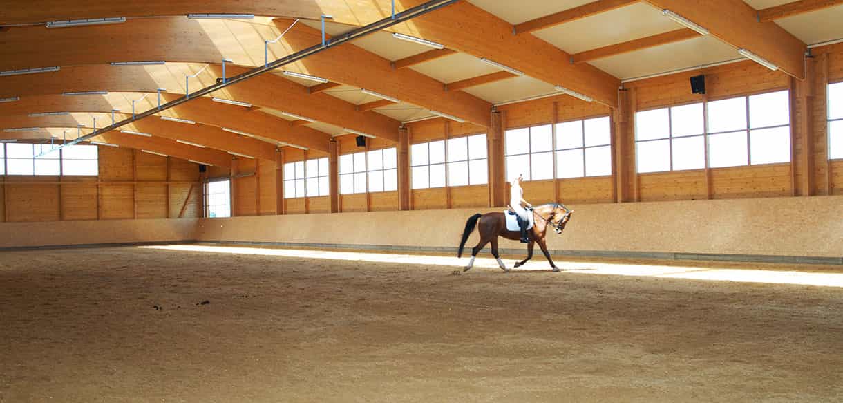 Reitanlage von Haas Landwirtschaftsbau