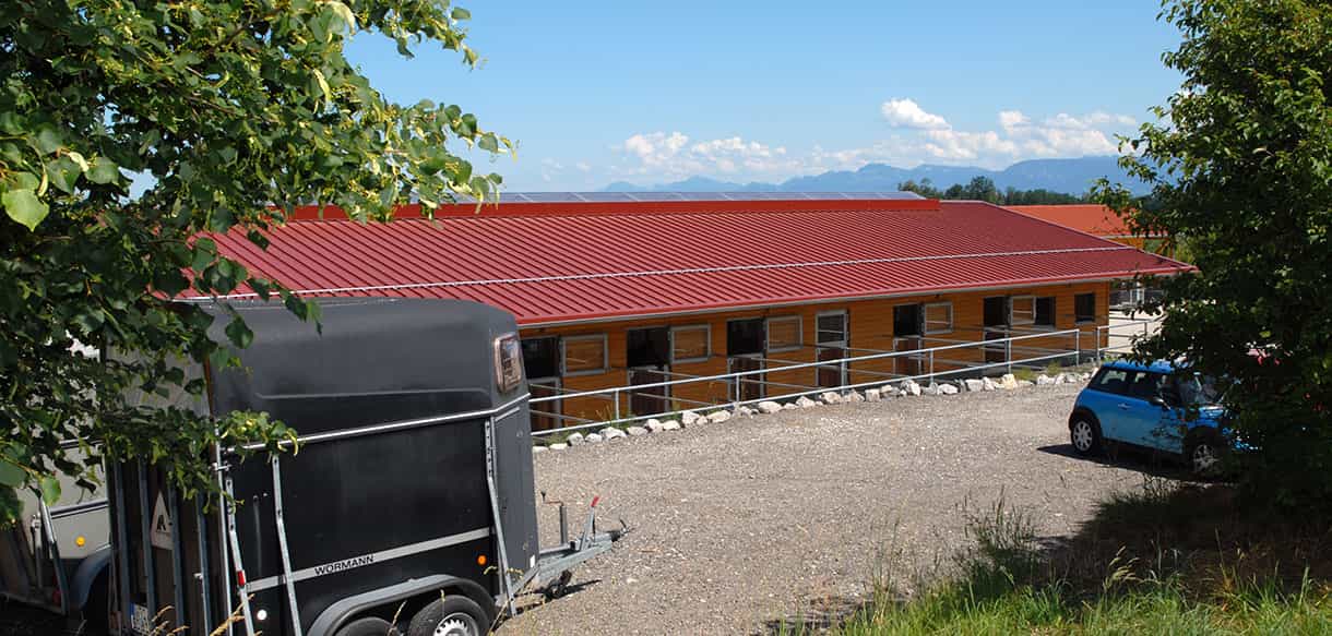 Reitanlage von Haas Landwirtschaftsbau