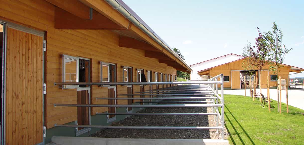Reitanlage von Haas Landwirtschaftsbau