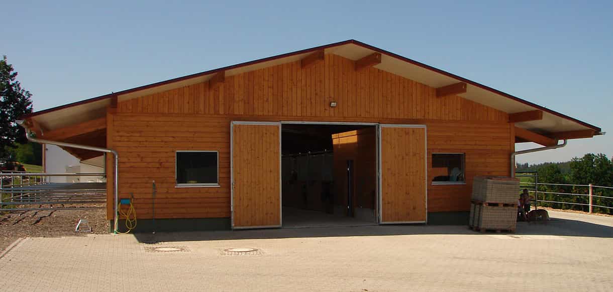 Reitanlage von Haas Landwirtschaftsbau