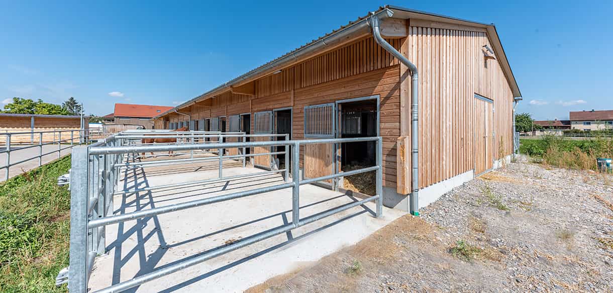 Pferdestall für Reiterhof von Haas Landwirtschaftsbau