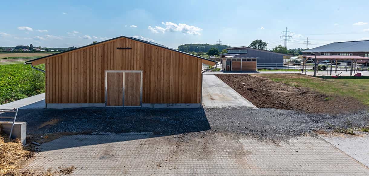 Pferdestall für Reiterhof von Haas Landwirtschaftsbau