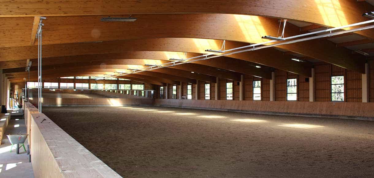 Reithalle von Haas Landwirtschaftsbau