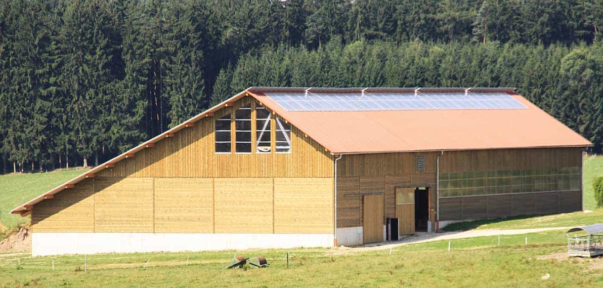 Reithalle von Haas Landwirtschaftsbau