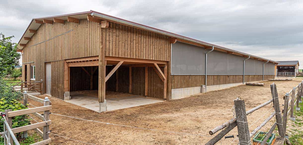 Reithalle in Pappenheim von Haas Landwirtschaftsbau