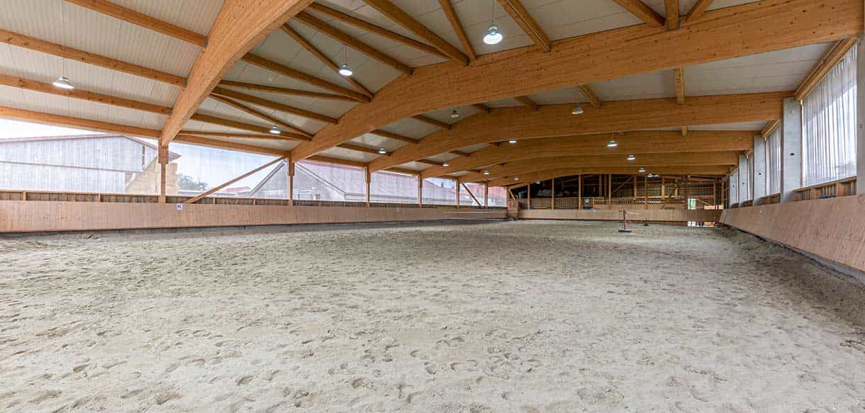 Reithalle in Pappenheim von Haas Landwirtschaftsbau