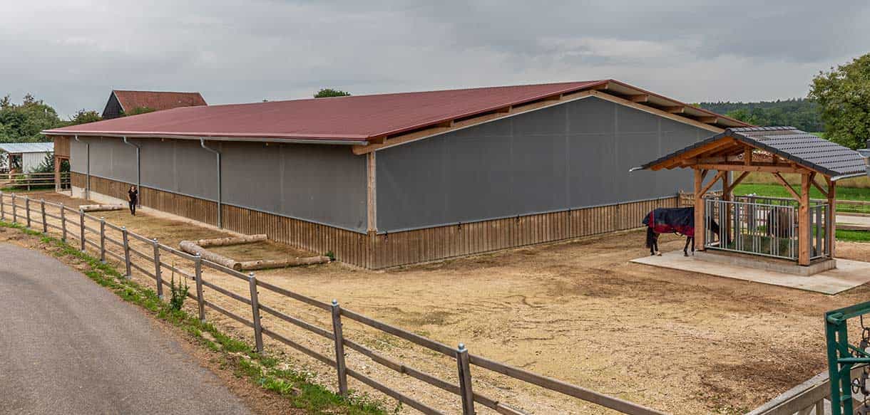 Reithalle in Pappenheim von Haas Landwirtschaftsbau