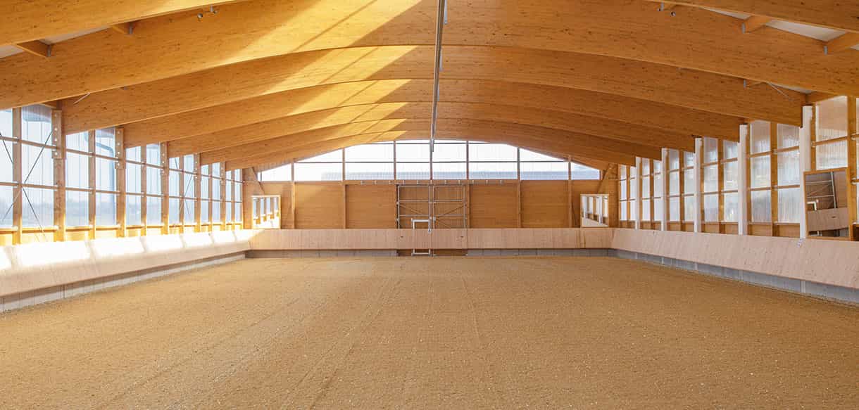 Reitanlage von Haas Landwirtschaftsbau - Reithalle
