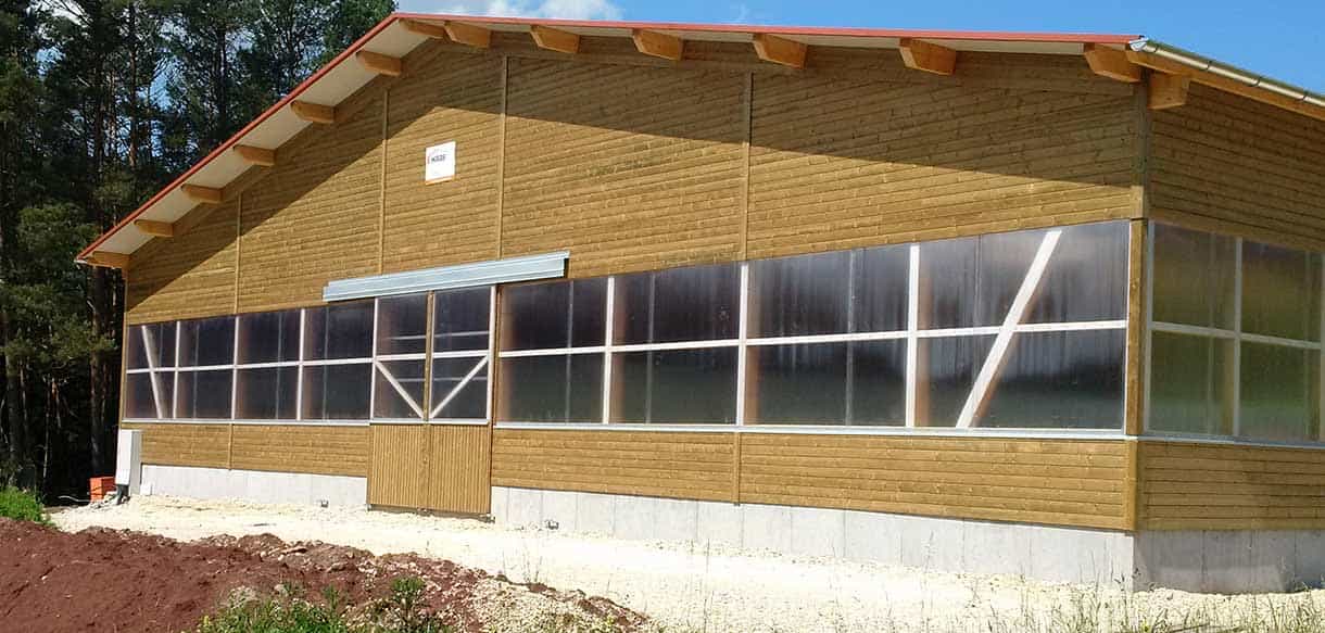 Reithalle von Haas Landwirtschaftsbau