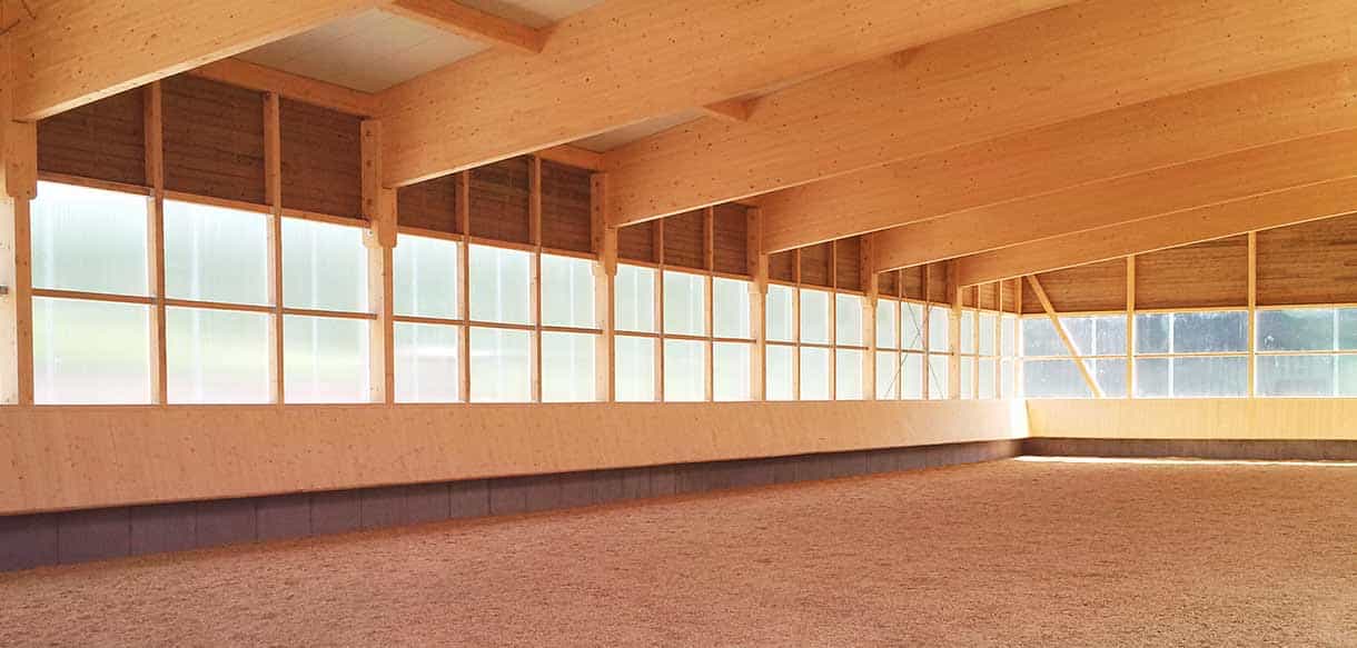 Reithalle von Haas Landwirtschaftsbau