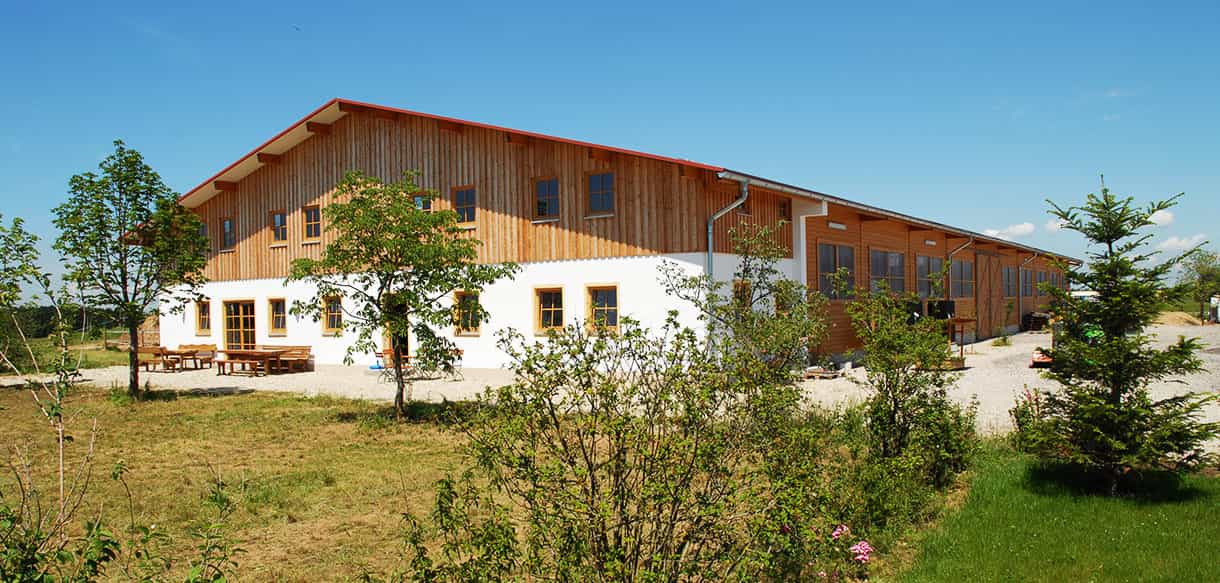 Reithalle von Haas Landwirtschaftsbau