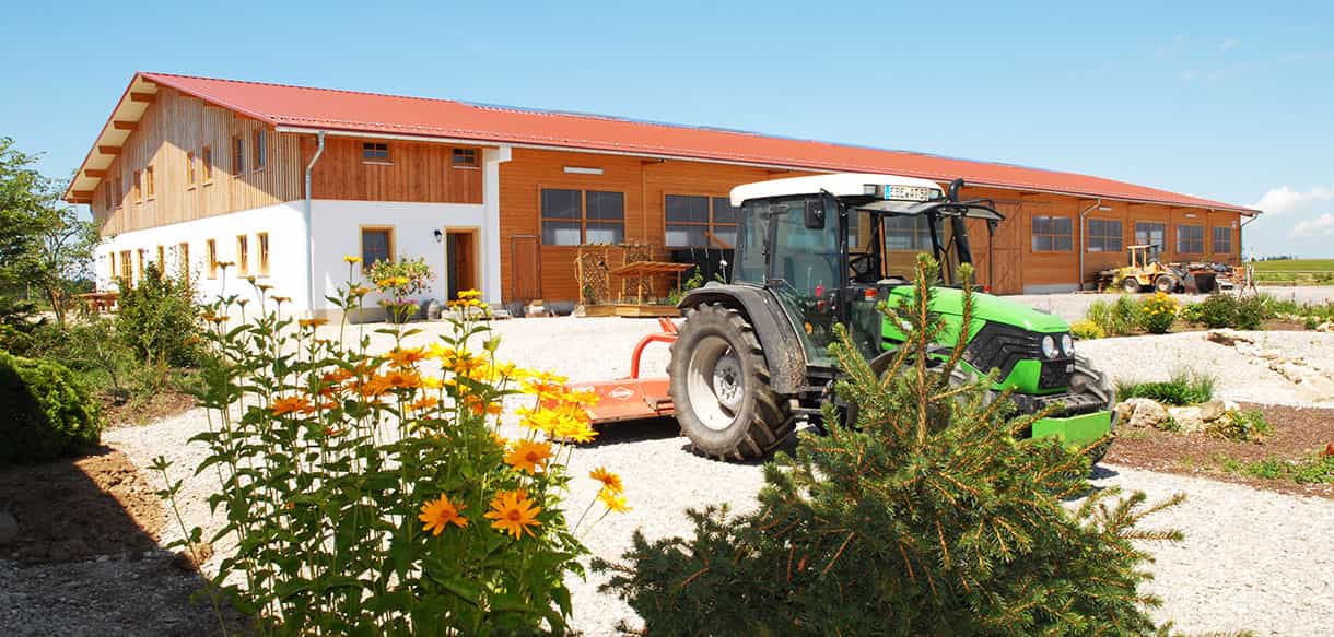Reithalle von Haas Landwirtschaftsbau