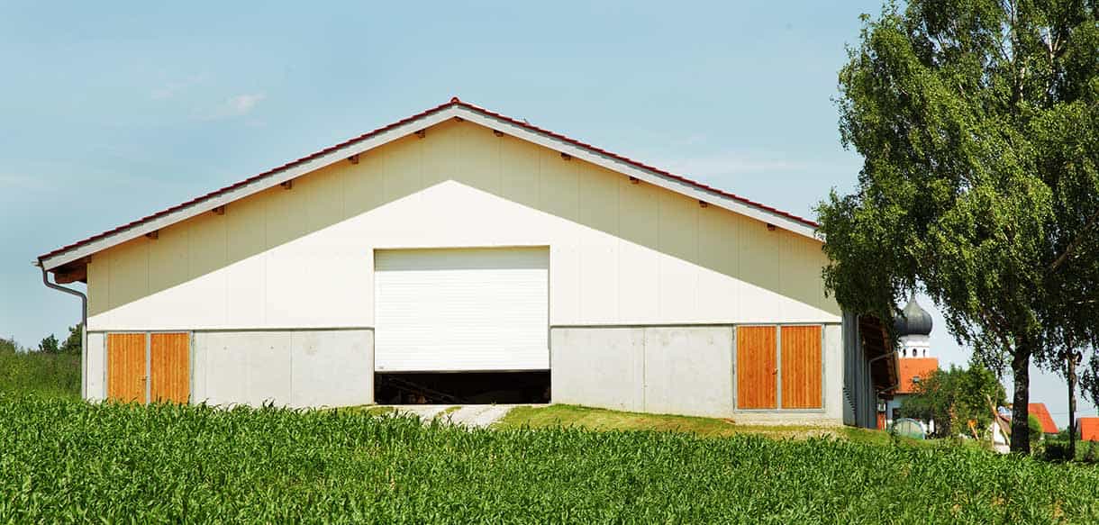 Bullenmaststall von Haas Landwirtschaftsbau