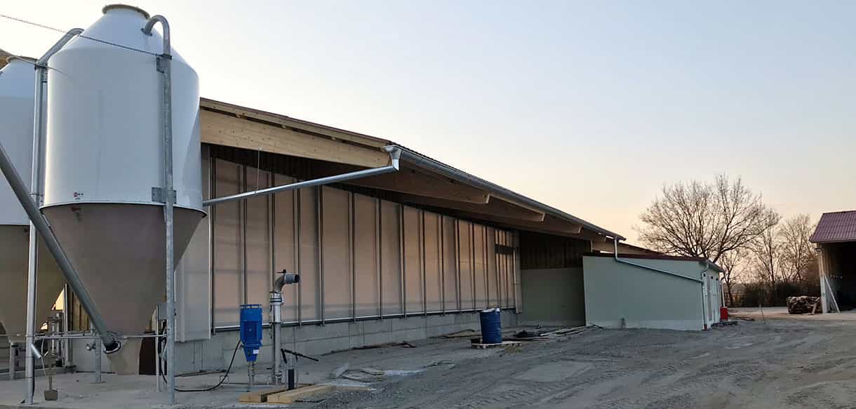 Milchviehstall von Haas Landwirtschaftsbau