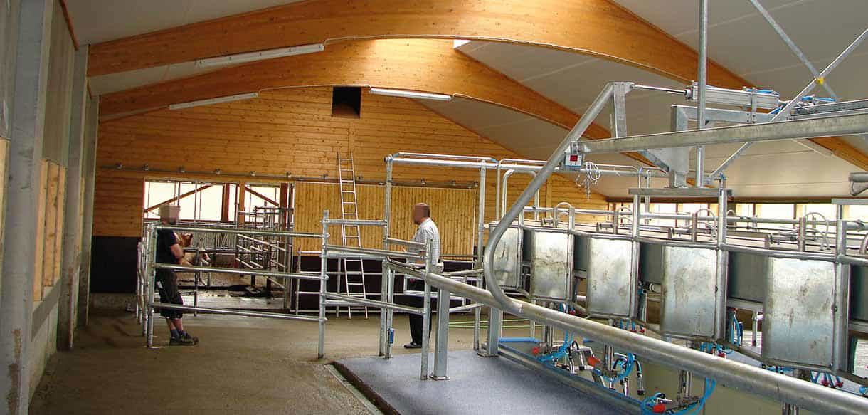 Melkhaus und Milchviehstall von Haas Landwirtschaftsbau