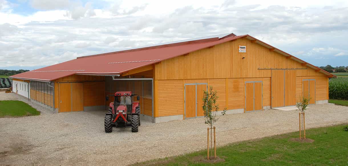 Milchviehstall von Haas Landwirtschaftsbau