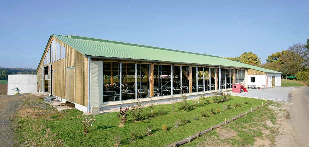 Milchviehstall von Haas Landwirtschaftsbau