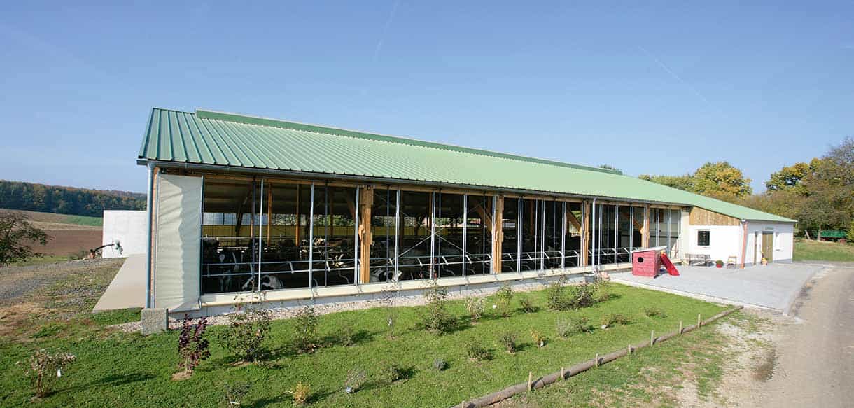 Milchviehstall von Haas Landwirtschaftsbau