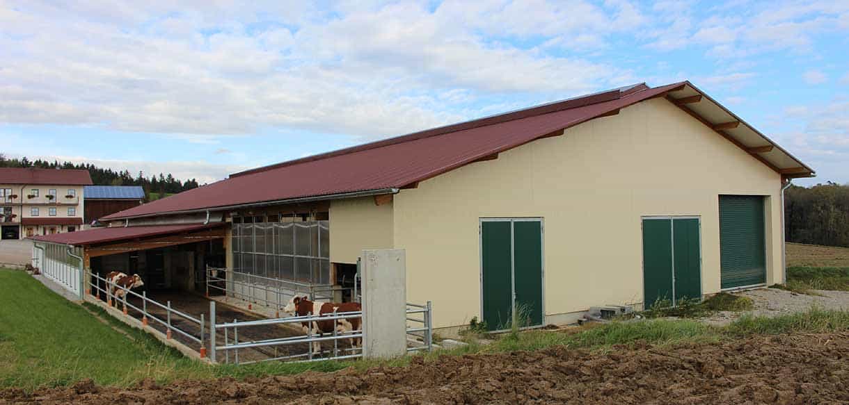 Milchviehstall von Haas Landwirtschaftsbau