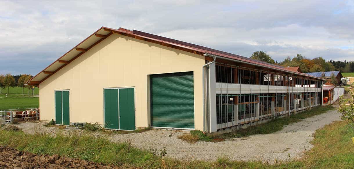 Milchviehstall von Haas Landwirtschaftsbau