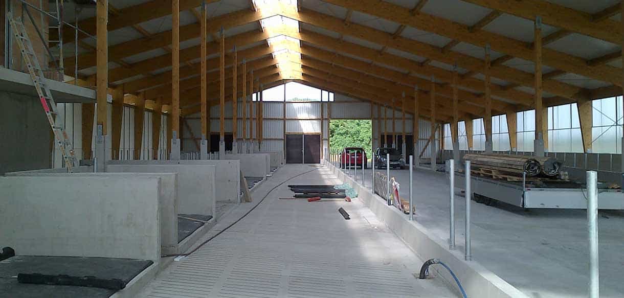 Milchviehstall in Engelsberg von Haas Landwirtschaftsbau