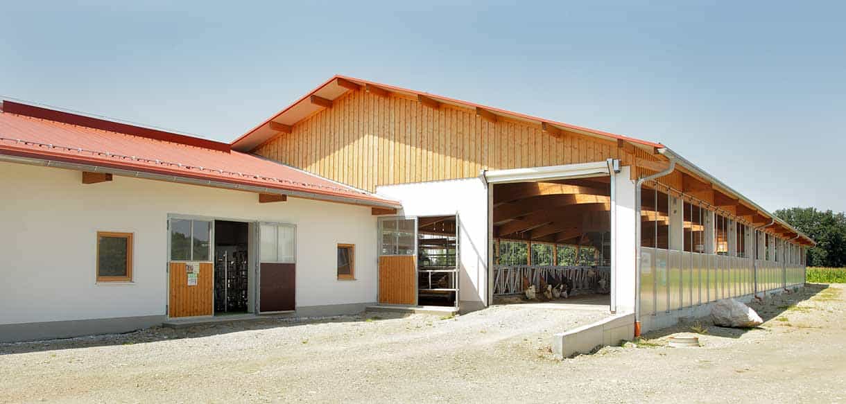Milchviehstall von Haas Landwirtschaftsbau