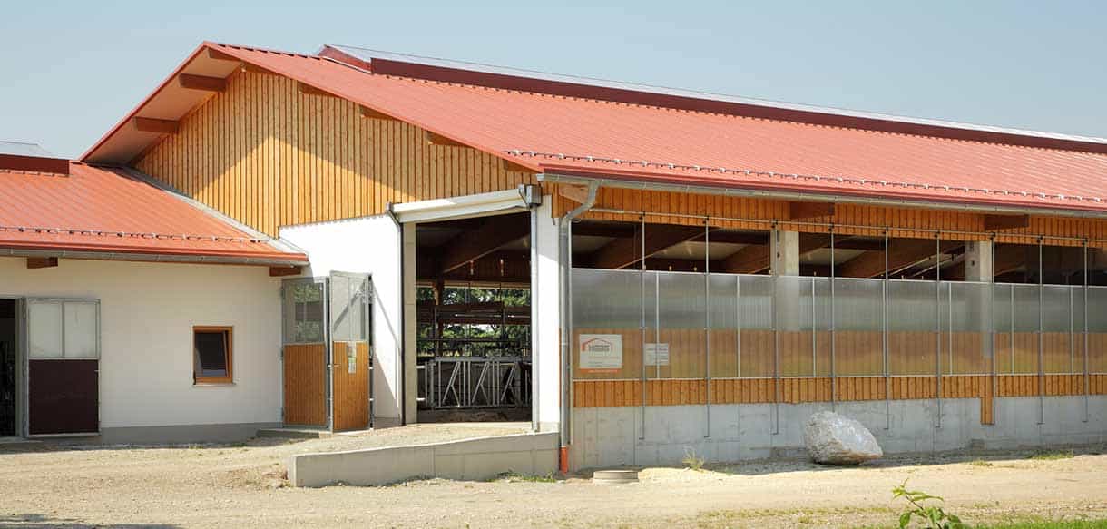 Milchviehstall von Haas Landwirtschaftsbau