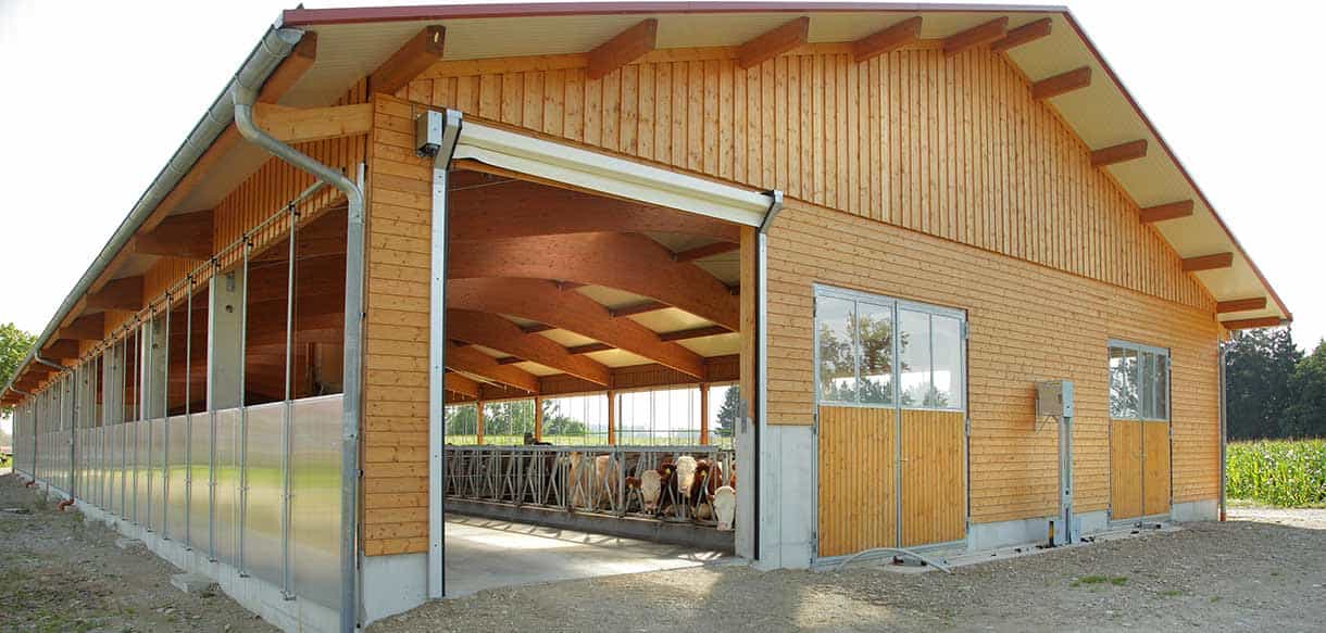 Milchviehstall von Haas Landwirtschaftsbau