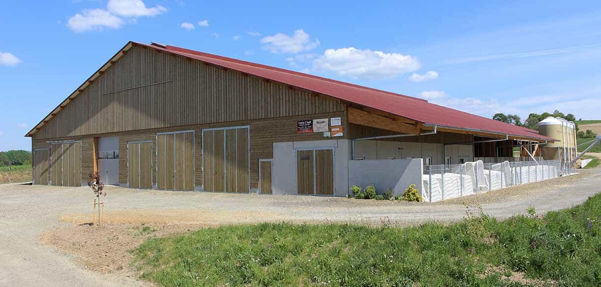Milchviehstall von Haas Landwirtschaftsbau