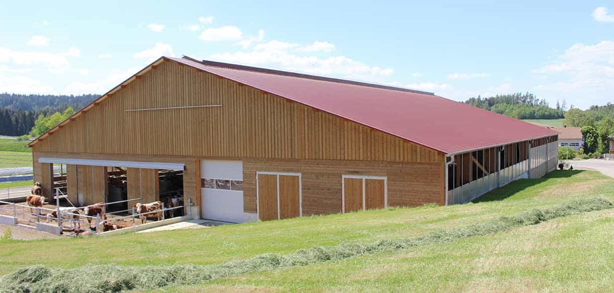Milchviehstall von Haas Landwirtschaftsbau