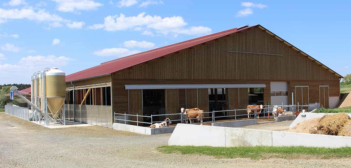 Milchviehstall von Haas Landwirtschaftsbau