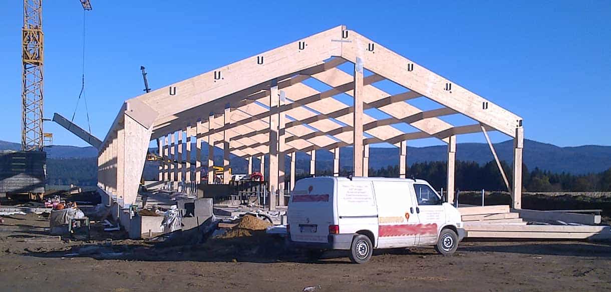 Milchviehstall und Melkhaus von Haas Landwirtschaftsbau