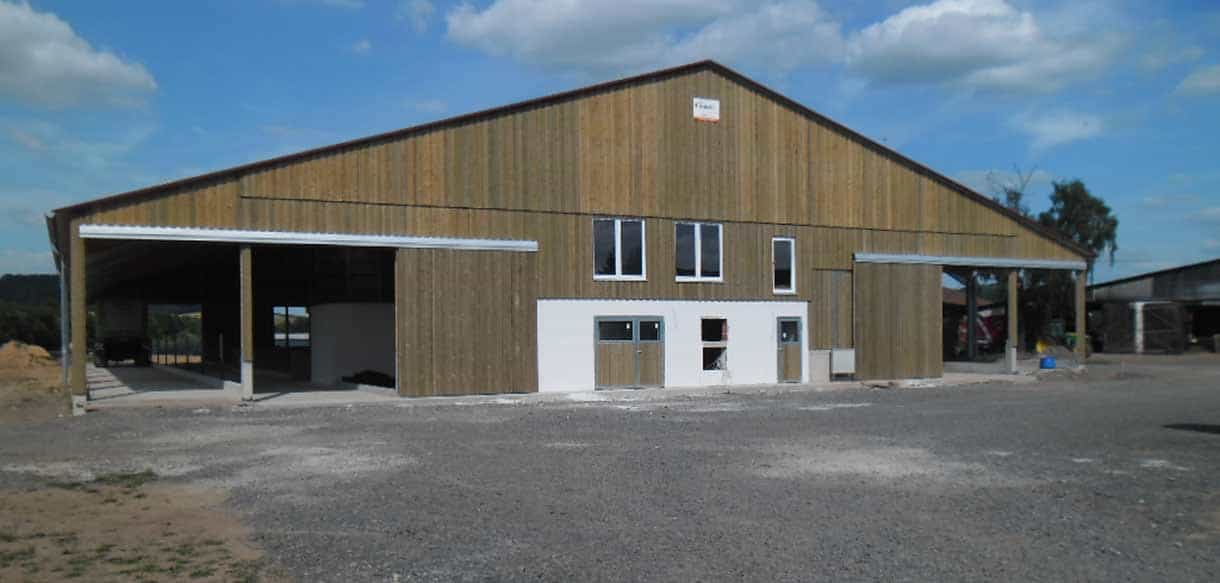 Milchviehstall von Haas Landwirtschaftsbau