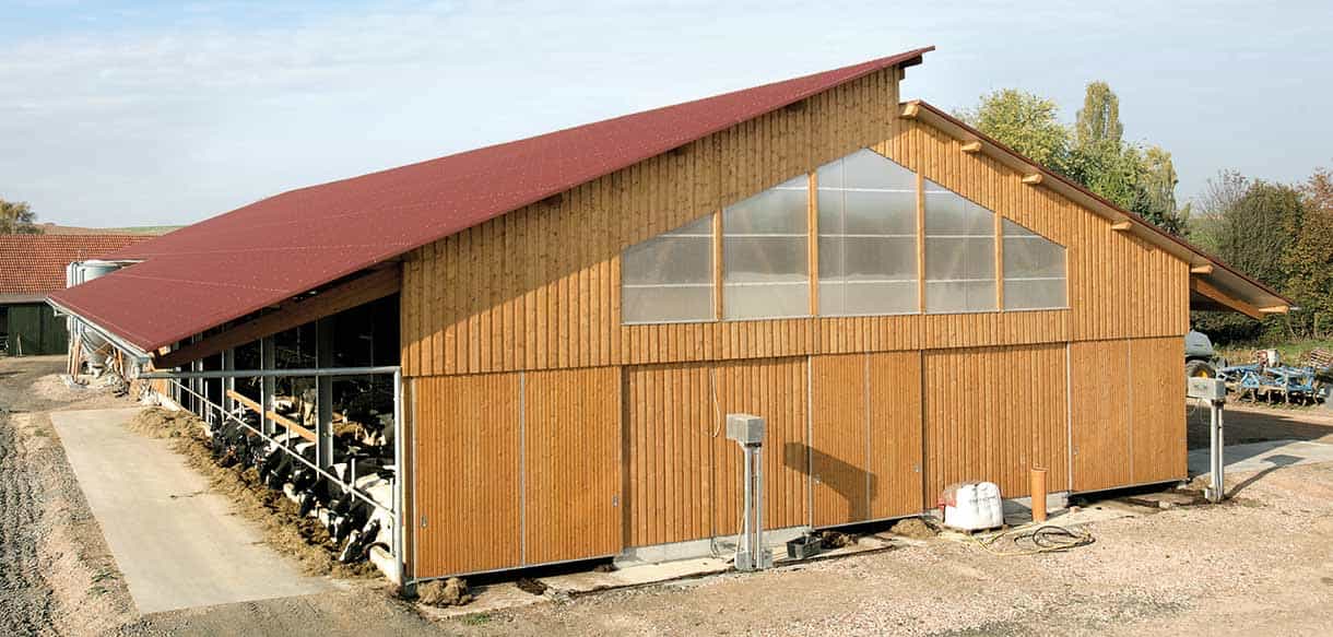 Liegeboxenstall von Haas Landwirtschaftsbau