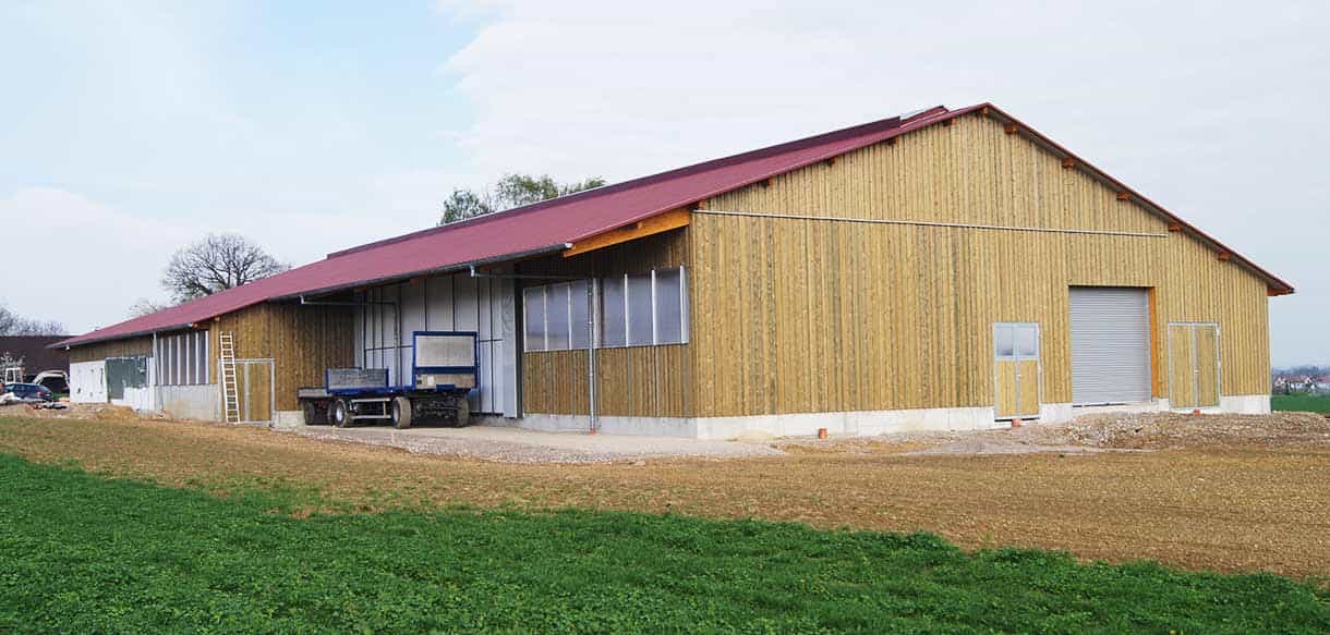 Milchviehstall von Haas Landwirtschaftsbau