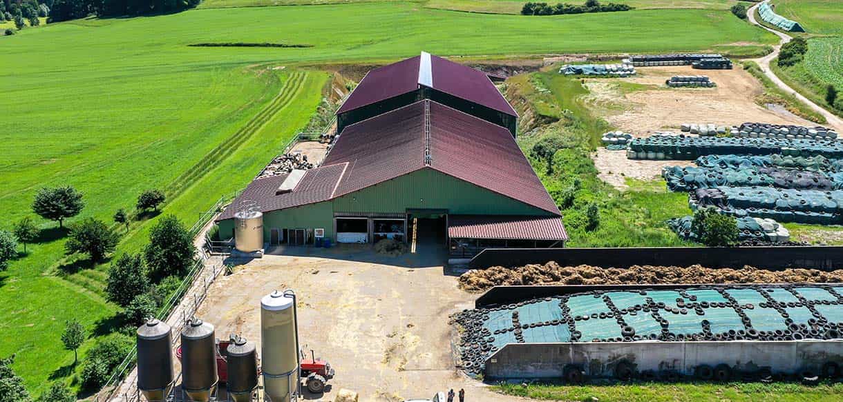 Milchviehstall von Haas Landwirtschaftsbau