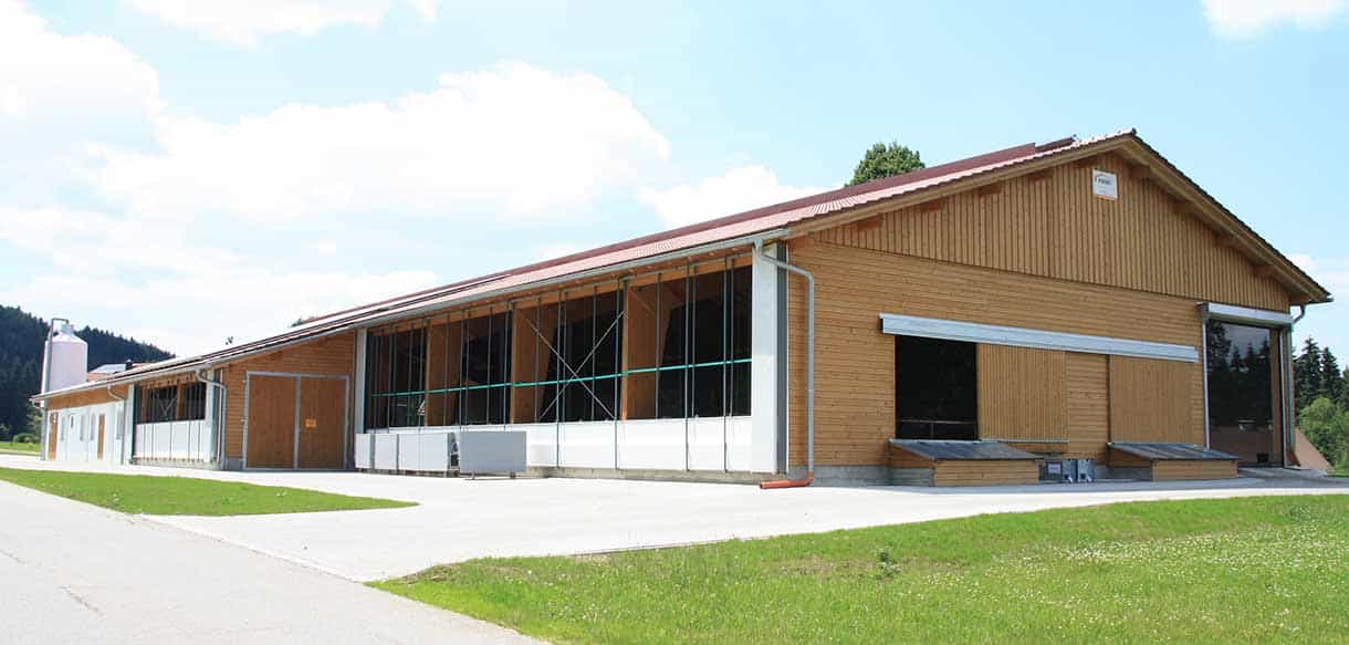 Milchviehstall in Wegscheid von Haas Landwirtschaftsbau
