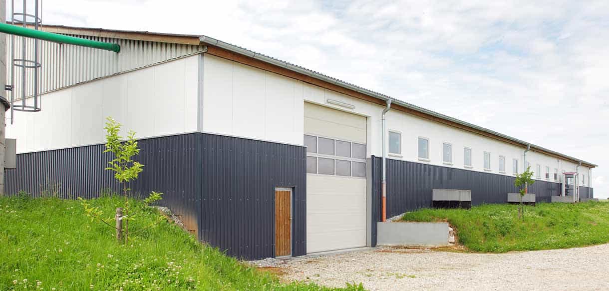 Schweinemaststall von Haas Landwirtschaftsbau