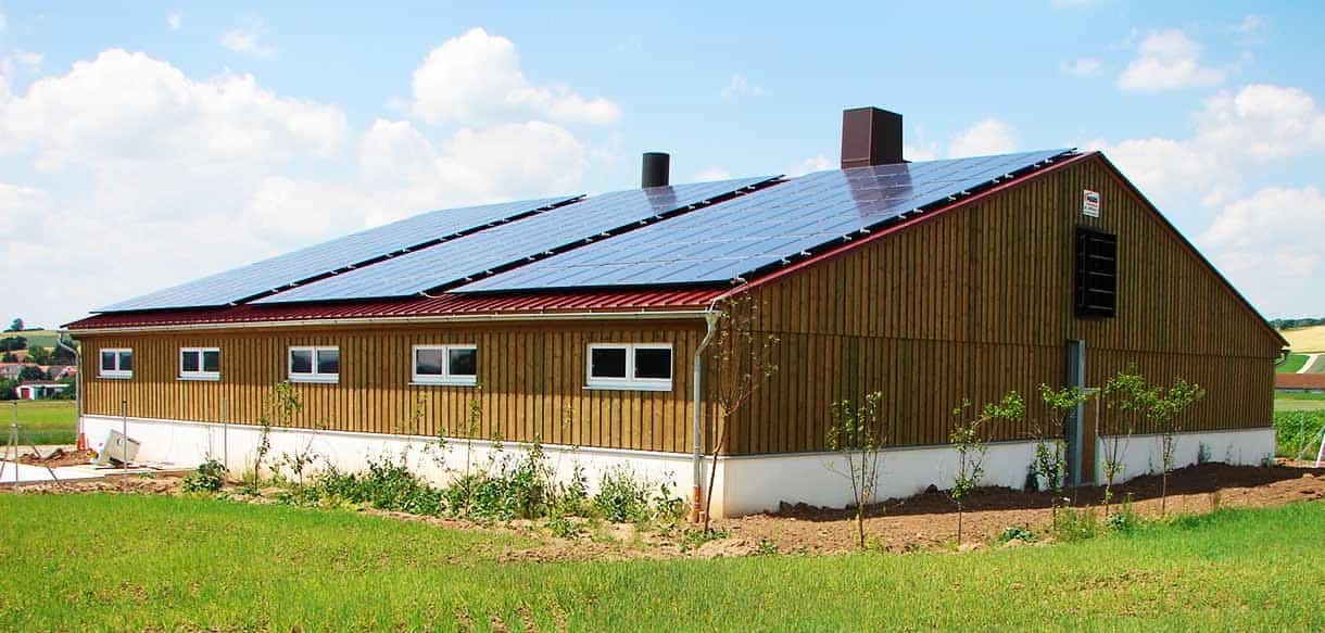 Schweinemaststall von Haas Landwirtschaftsbau