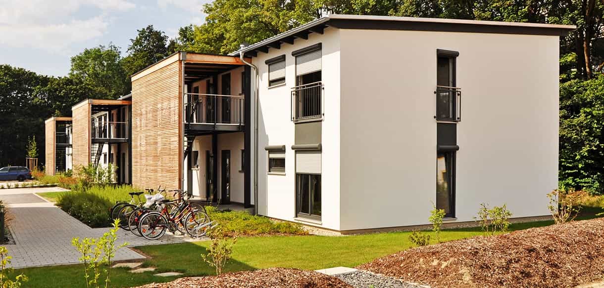 Arbeiterwohnheim von Haas Wohnbau