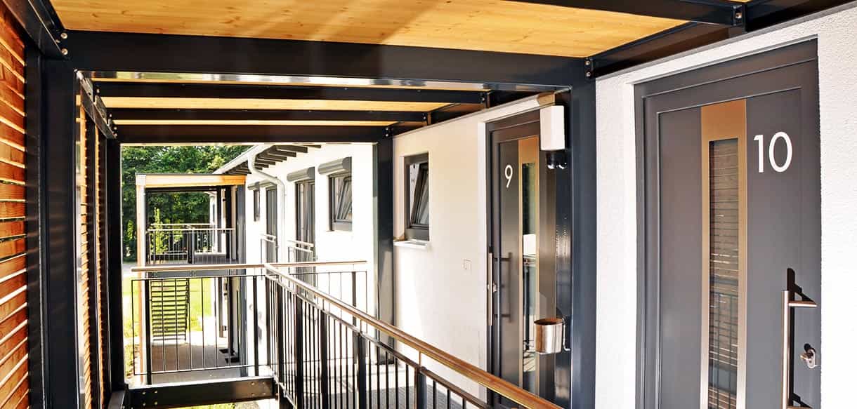 Arbeiterwohnheim von Haas Wohnbau