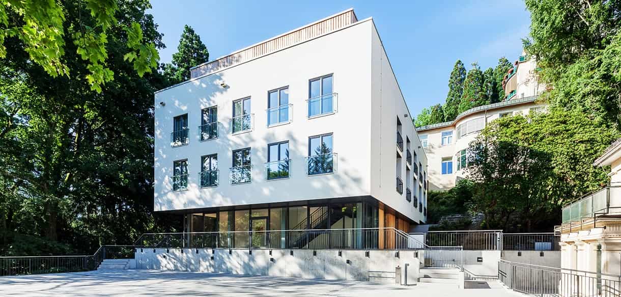 Klinikbau von Haas Wohnbau