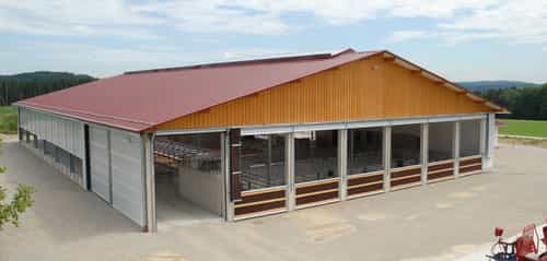 Milchviehstall von Haas Landwirtschaftsbau