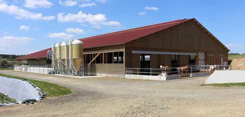 Milchviehstall von Haas Landwirtschaftsbau