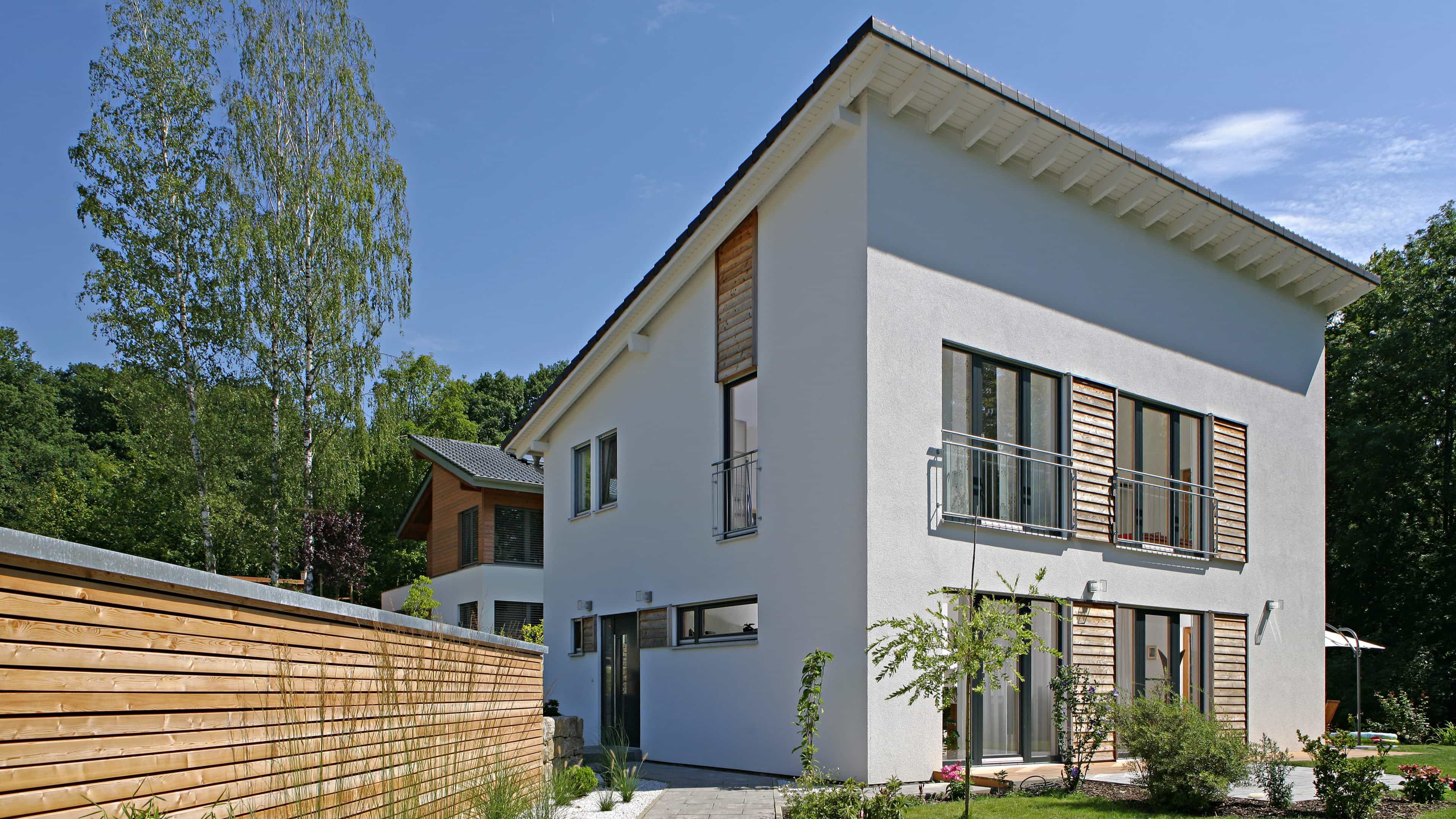 Haas Fertigbau Fassadengestaltung