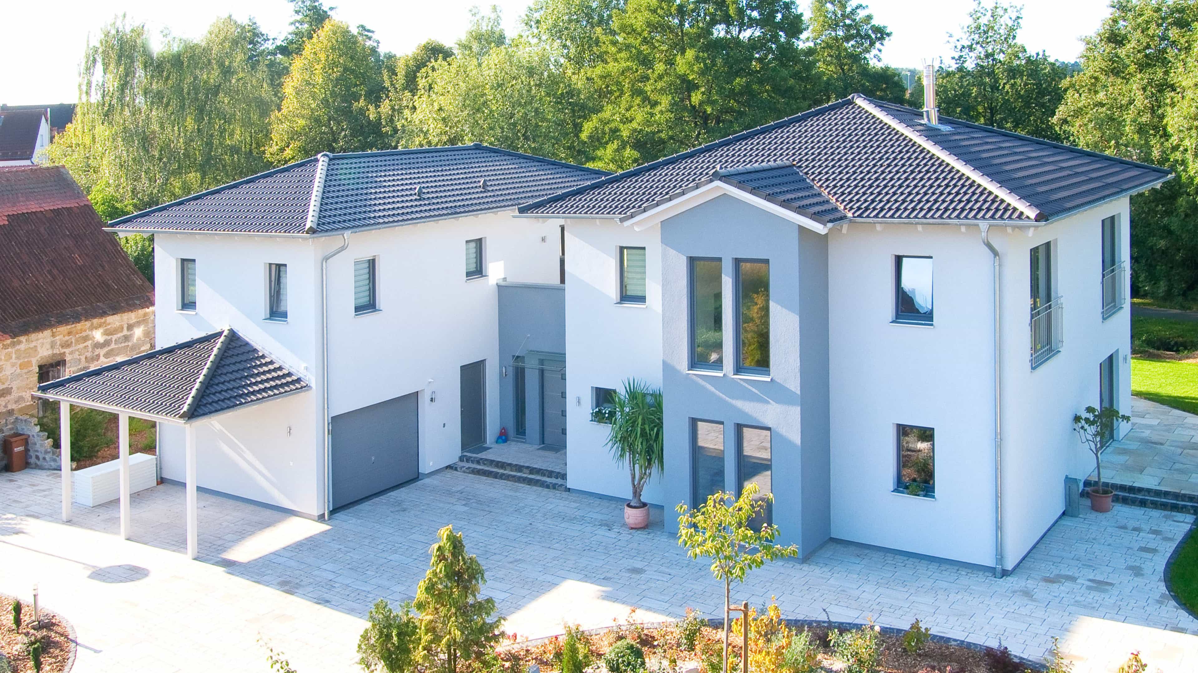 Haas Fertigbau Fassadengestaltung