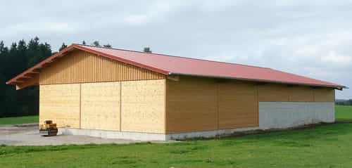 Maschinenhalle von Haas Landwirtschaftsbau