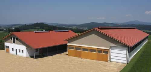 Milchviehstall und Melkhaus von Haas Landwirtschaftsbau